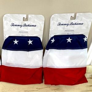 Tommy Bahama 27”x58” Flag Bunting set of (2) - Brand new!